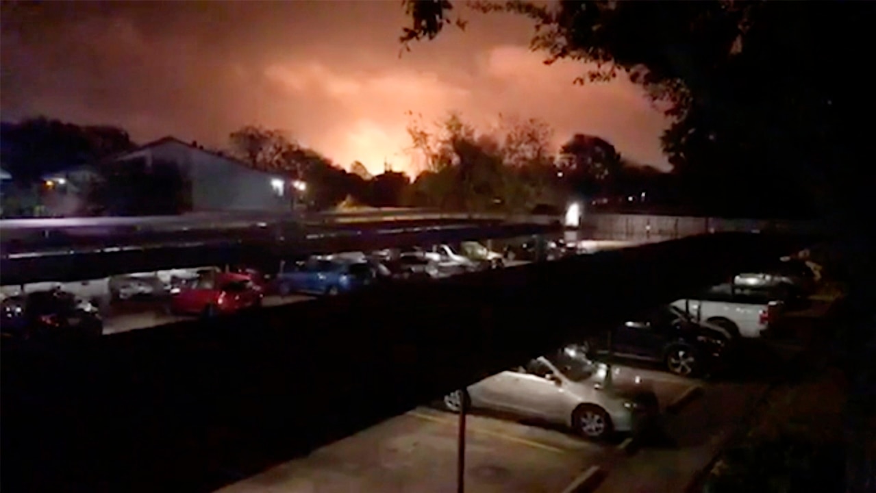 Mass Evacuations Following Chemical Plant Explosion In Texas | Sky News ...