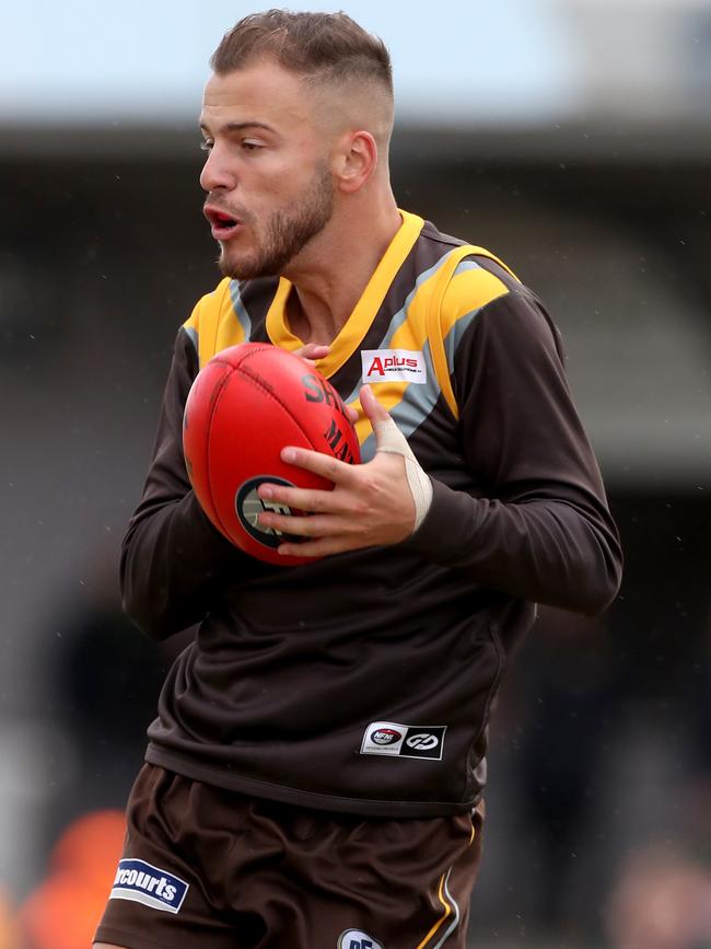 Anthony Capeci in action for Thomastown.