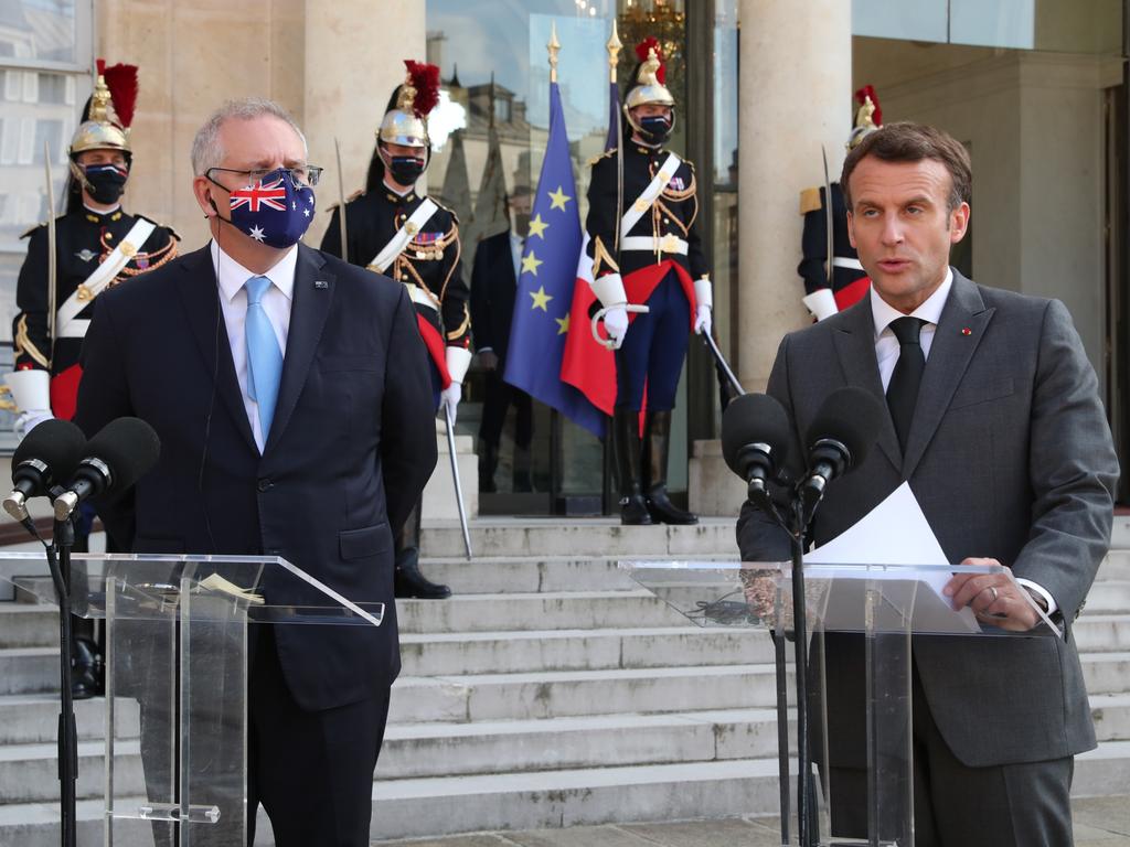 Australia and France have been strong allies since World War 1. Picture: Adam Taylor/PMO.