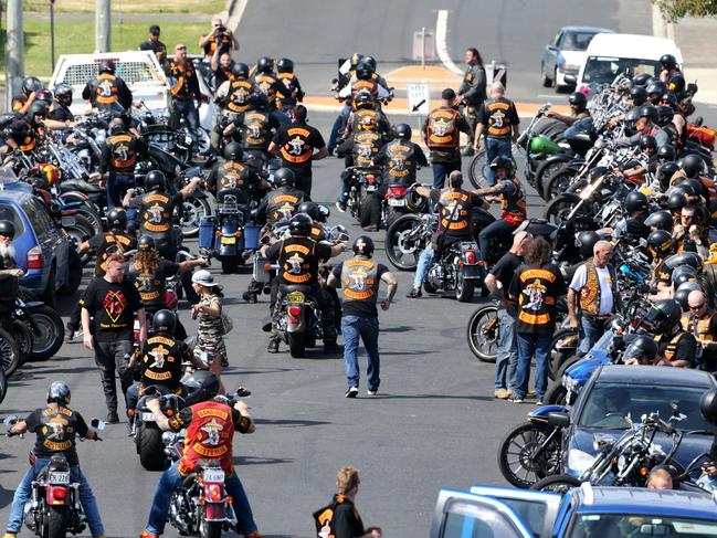 Scenes such as this are now banned in Tasmania after new laws came into effect. Picture: CHRIS KIDD