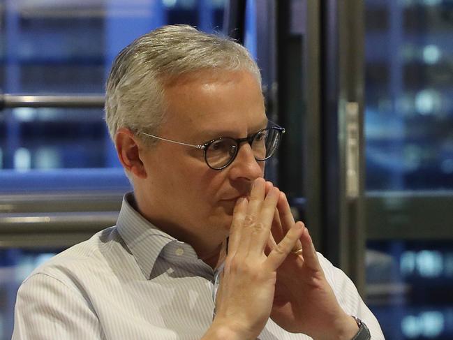 French Economy Minister Bruno Le Maire. Picture: AFP