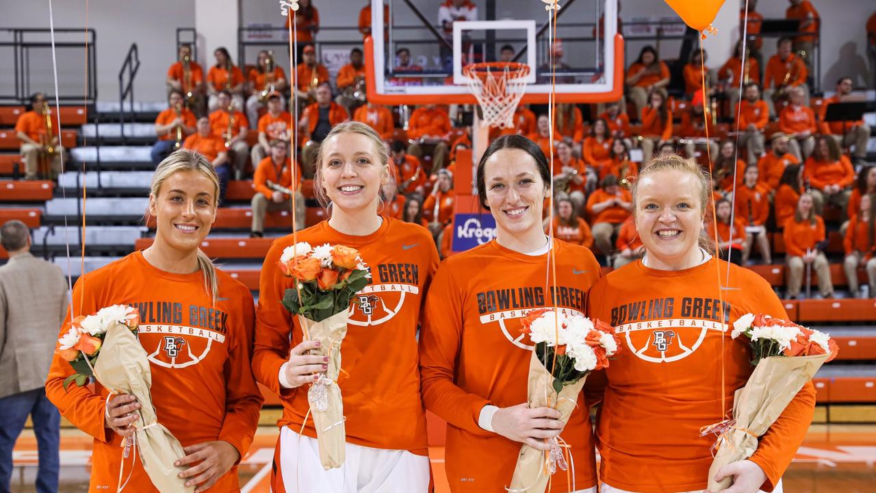 Elissa Brett shared this photo on Twitter. Photo: Elissa Brett via @BGSUwbb.