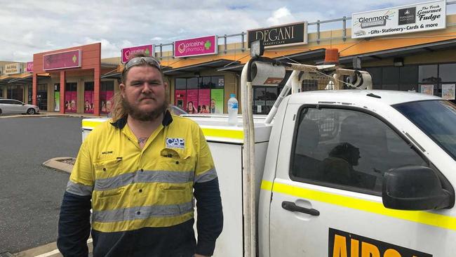 TOOL PLEA: Ben Walsh from CAP Air Systems buys most of his tools online and would buy from Total Tools if a store was to open. Picture: Jack Evans