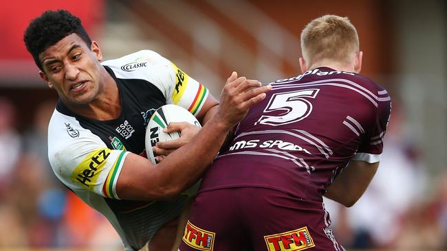 Viliame Kikau starred for the Panthers yet again. Picture: Getty Images