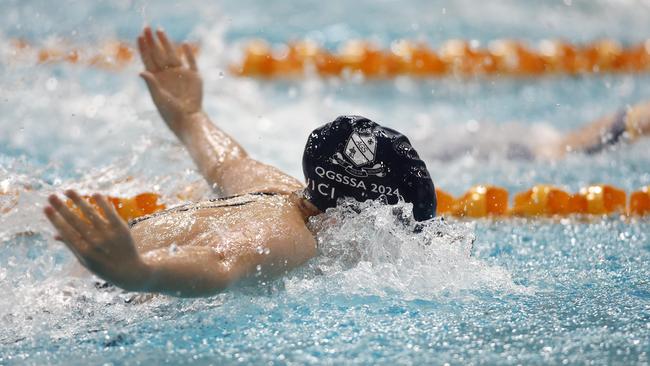 The QGSSA swimming championships at the Sleeman Sports Complex, Brisbane 28th February 2024. (Image/Josh Woning)