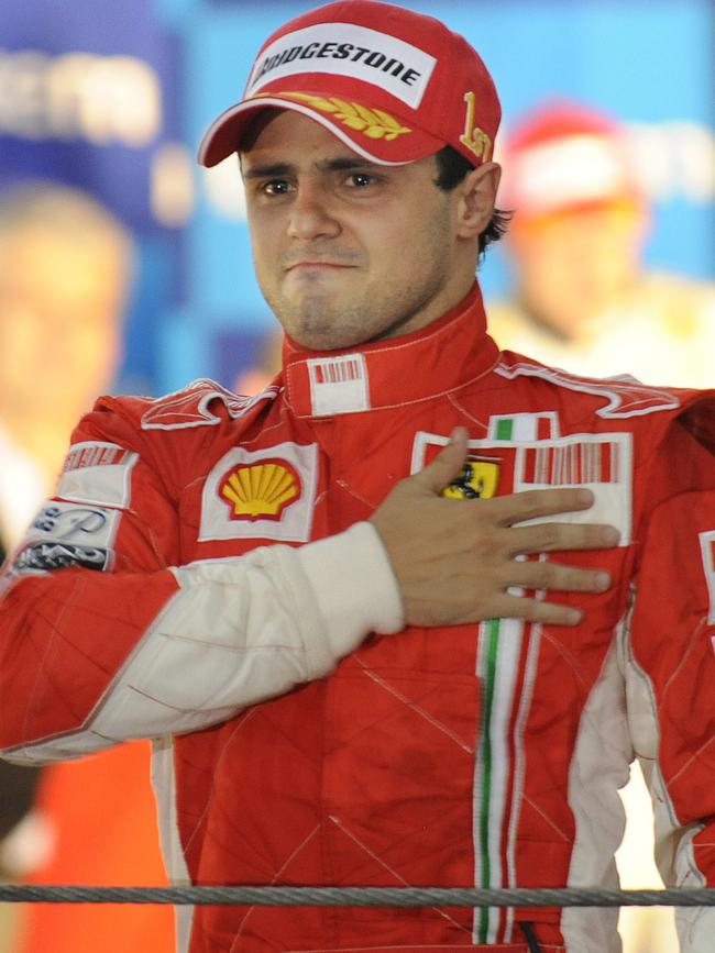 Felipe Massa is considering a legal challenge over ‘crashgate’. (AP Photo/Oliver Multhaup)