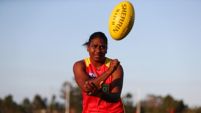 Kitara Whap-Farrar. (Photo by Chris Hyde/Getty Images)