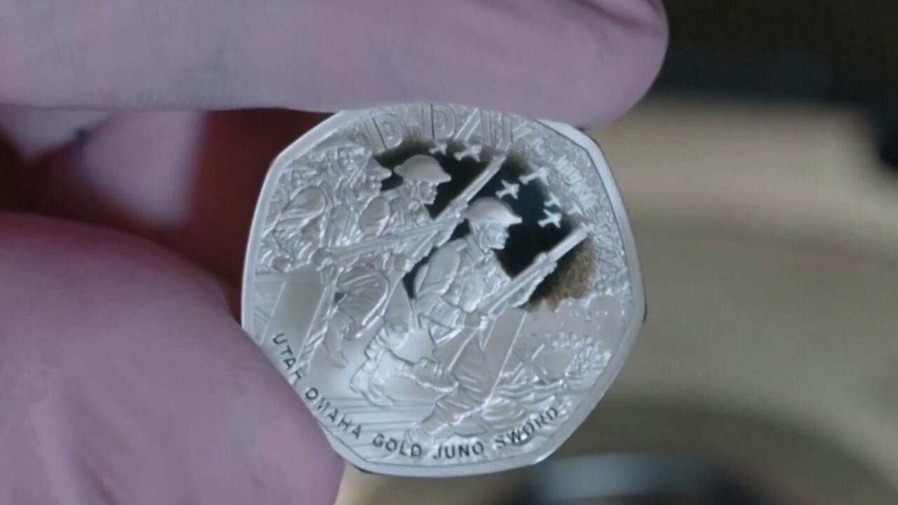 New coin released to mark 80 years since D-Day landings in World War Two