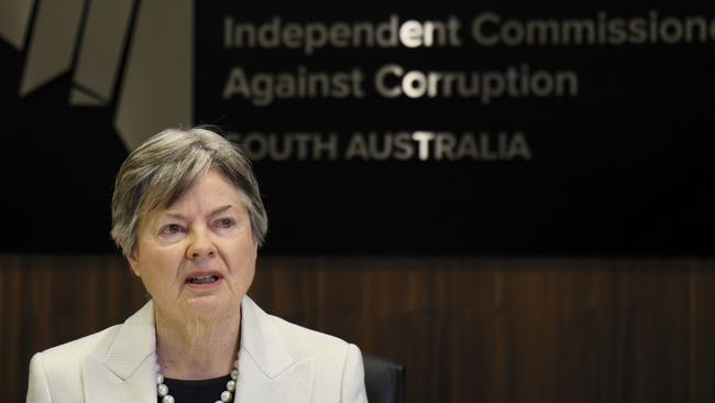 Independent Commissioner Against Corruption, the Hon. Ann Vanstone QC. Picture: Tony Lewis Photography