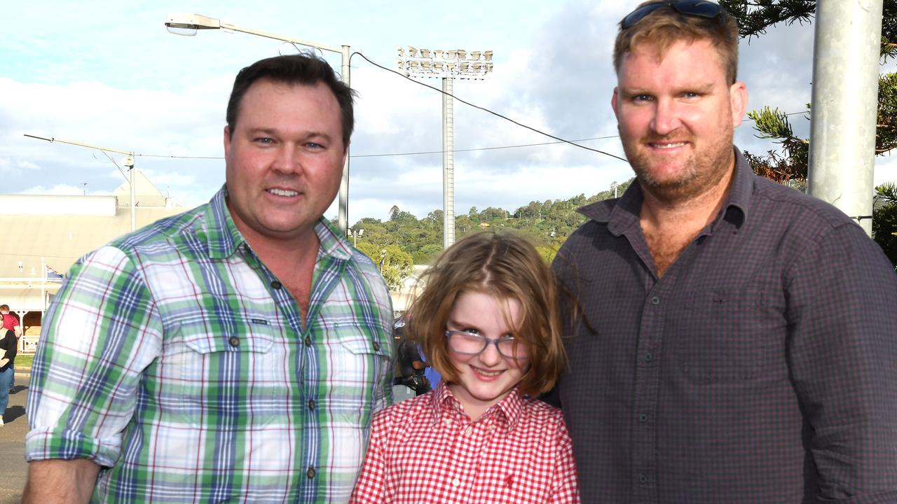 Martin Bunyard, Indiana Neal and Lucas Neal. Meatstock Festival at the Toowoomba showgrounds. April 2022