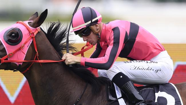 Rory Hutchings (pictured) is looking to make it three in-a-row aboard Sovereign Express. Picture: Getty Images
