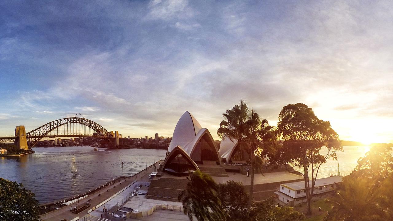 Dronestagram feature: Sydney Bennelong point. Picture: @iflywithmylittleeye/Instagram