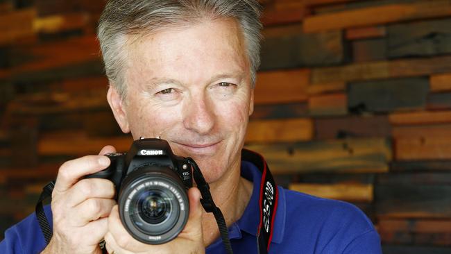 SnapSydney 2017. Former Aussie Cricket Captain and photography enthusiast Steve Waugh was the special guest and subject of a joint SnapSydney and Canon Collective event. Picture: John Appleyard