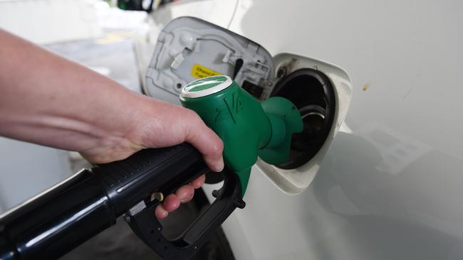 Motorists have been urged to shop around before filling up ahead of the long weekend. Picture: NCA NewsWire / Josie Hayden