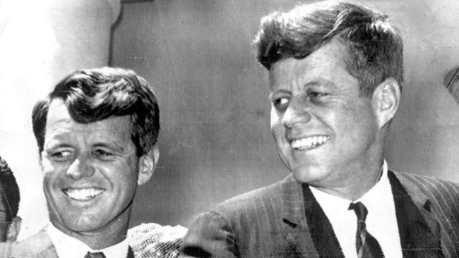 Robert and John Kennedy in the 1960s.