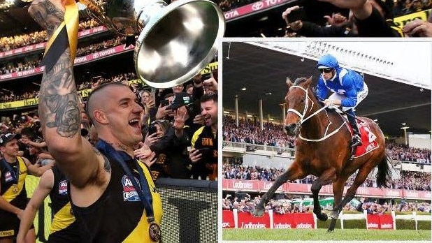 The AFL Grand Final and Cox Plate are on the same day.