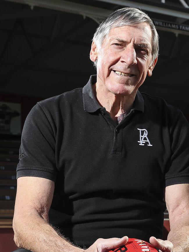 Former Port Adelaide great, Russell Ebert. Picture: Sarah Reed