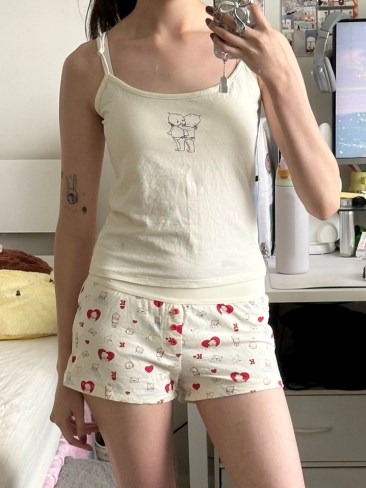 Kewpie Jersey Pyjama Set. Picture: news.com.au checkout/Harriet Amurao