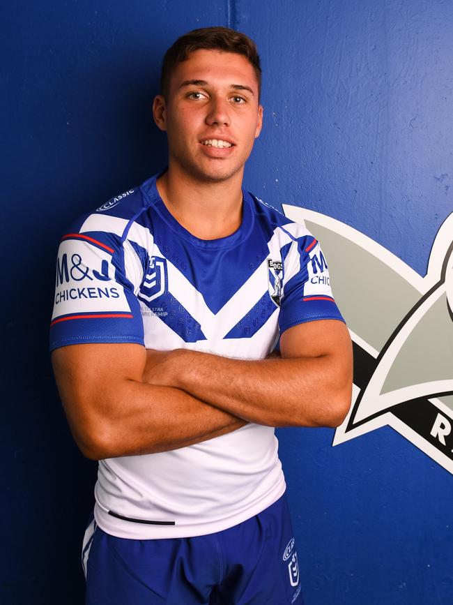 Canterbury young gun Jake Averillo. Picture: Nathan Hopkins/NRL Photos