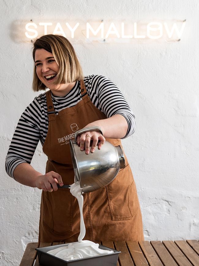 The Marshmallow Co’s co-owner Breah Twyman. Picture: Destination NSW