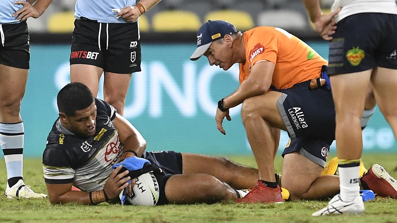 John Asiata will be sidelined for 4-6 weeks. (Photo by Ian Hitchcock/Getty Images)