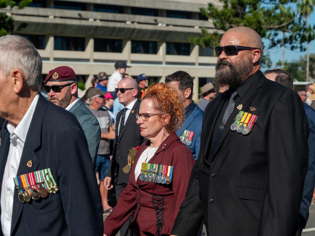 ANZAC Day Mackay Friday 25 April 2025 Picture:Michaela Harlow
