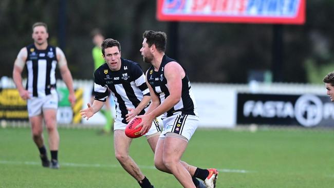 Hahndorf forward Henry Pedler has impressed during the HFL pre-season. Picture: Mark Liebich