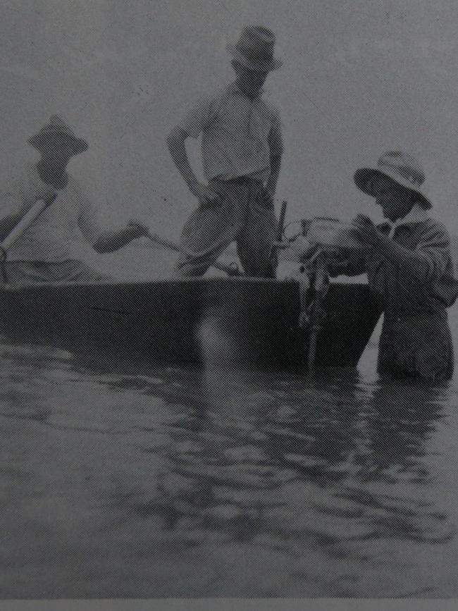 At Russell Heads in 1938 from the book Around the Cassowary Rock. Picture: Supplied