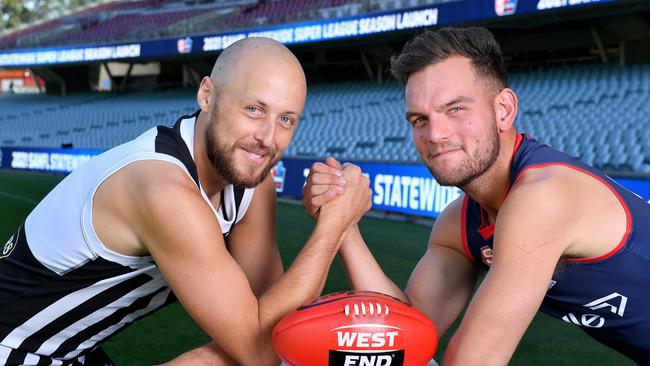 Port Adelaide and Norwood will clash on Good Friday. Picture: Mark Brake