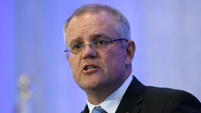 Treasurer Scott Morrison also shares the blame with Turnbull for not crafting an economic strategy that sells. Picture: AAP