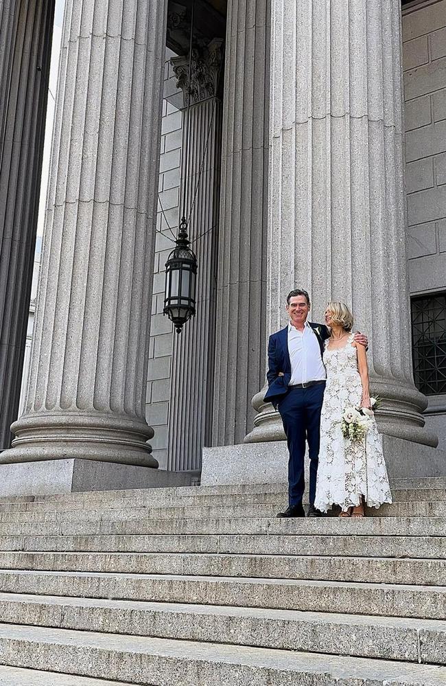 Aussie star Naomi Watts has shared her wedding joy after tying the knot with actor Billy Crudup.