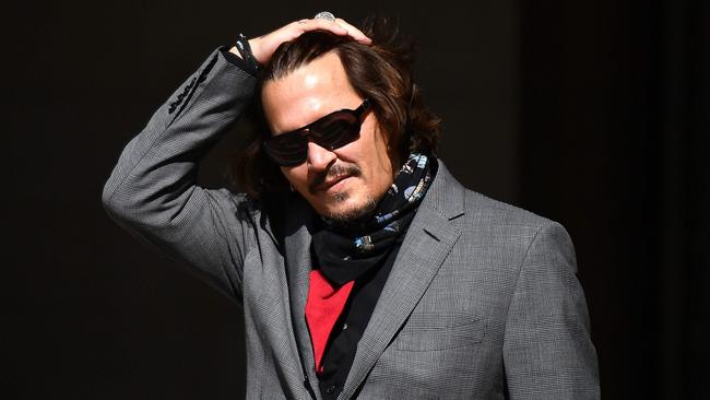 Johnny Depp’s films have made more than $US10bn, but he will now struggle to find roles. Picture: AFP