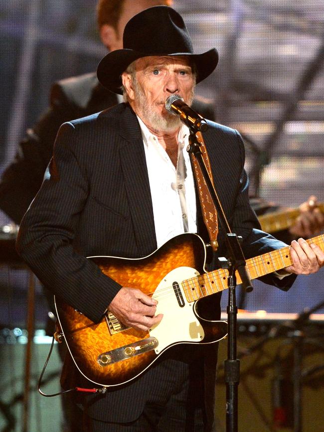 Merle Haggard 1937–2016. Picture: Getty