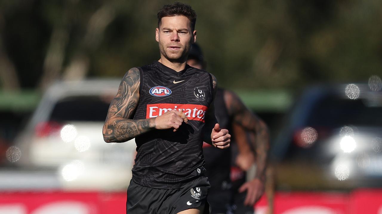 There’s reportedly some uncertainty surrounding Jamie Elliott’s football future as he battles to overcome a vascular issue in his foot. (Photo by Robert Cianflone/Getty Images)