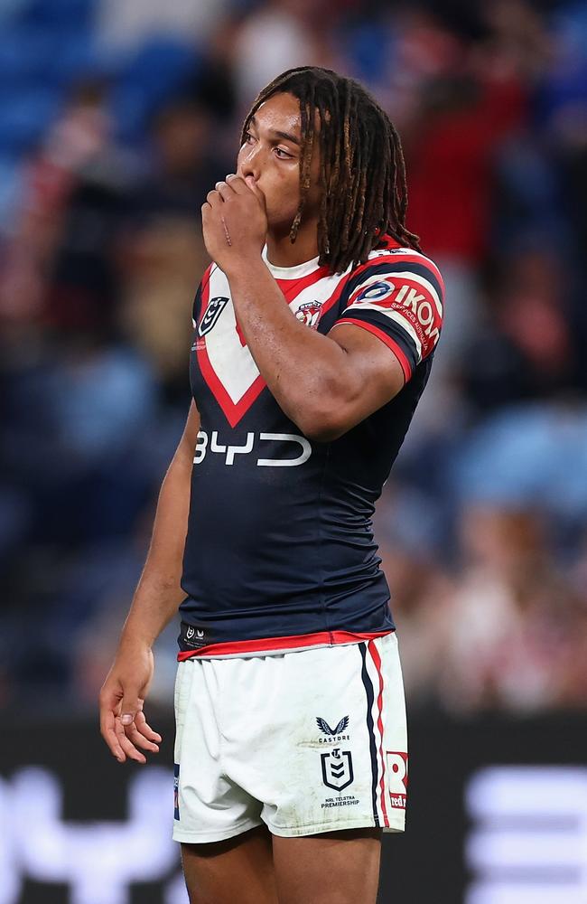 Could Roosters star Dominic Young be heading back to Newcastle? Picture: Cameron Spencer/Getty Images