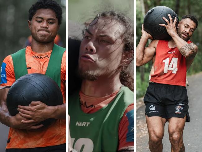 Wests Tigers pre-season army camp