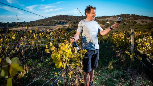 Winemaker Erinn Klein at Ngeringa in Mount Barker Summit. Picture: Tom Huntley