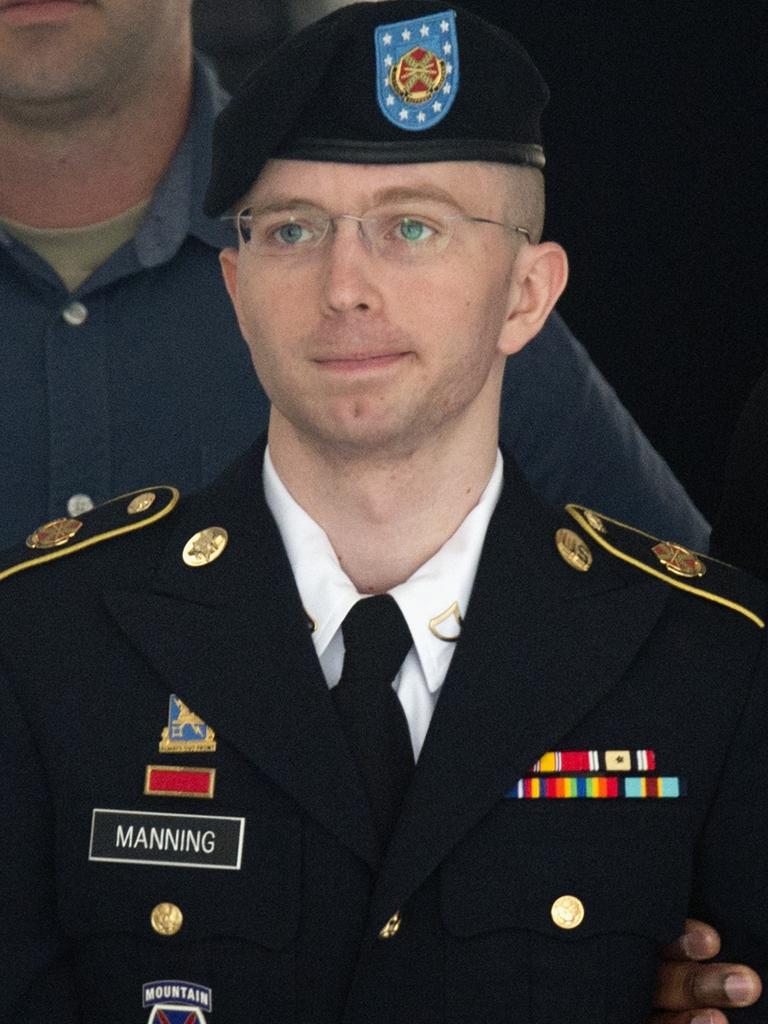 US Army Private First Class Bradley Manning. Picture: AFP