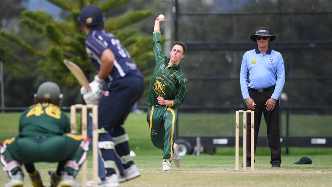 Daniel Lalor in action for Northcote against Carlton. Picture: Andy Brownbill