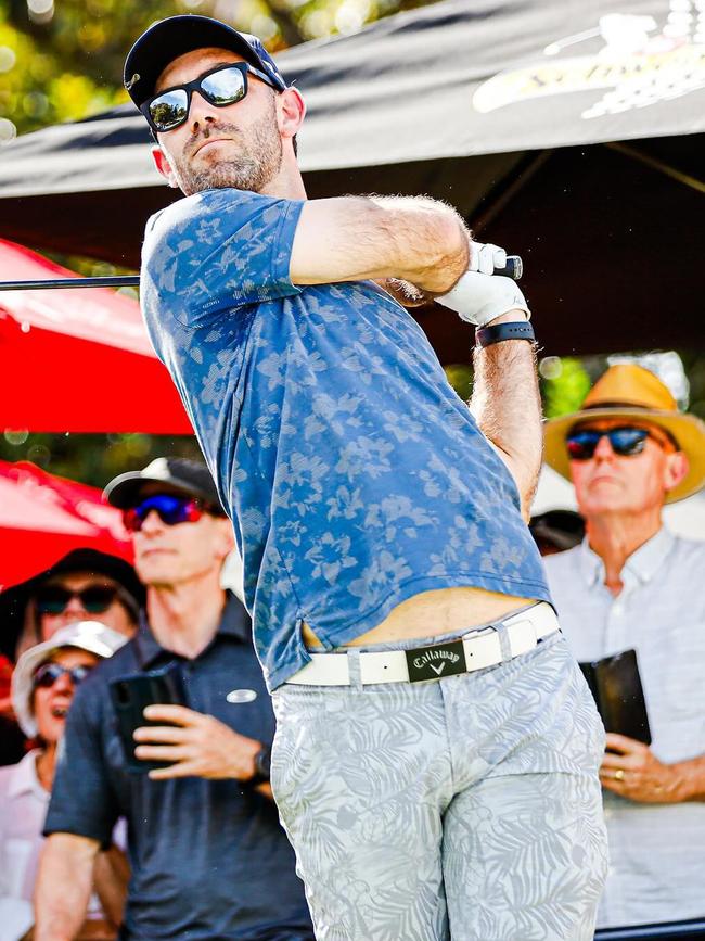 Modern-day cricket great Glenn Maxwell, on the other hand, was pilloried for having a few too many after a golf day in Adelaide last week. Picture: Facebook