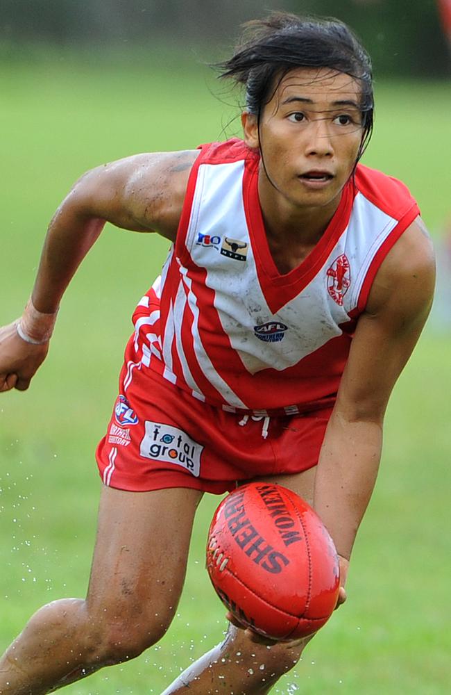 Steph James was a prolific ball winner for Waratah.