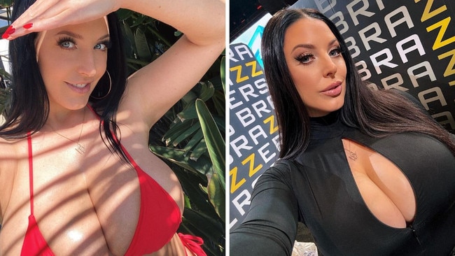 Angela White is an Australian porn star. Picture: Instagram/@theangelawhite