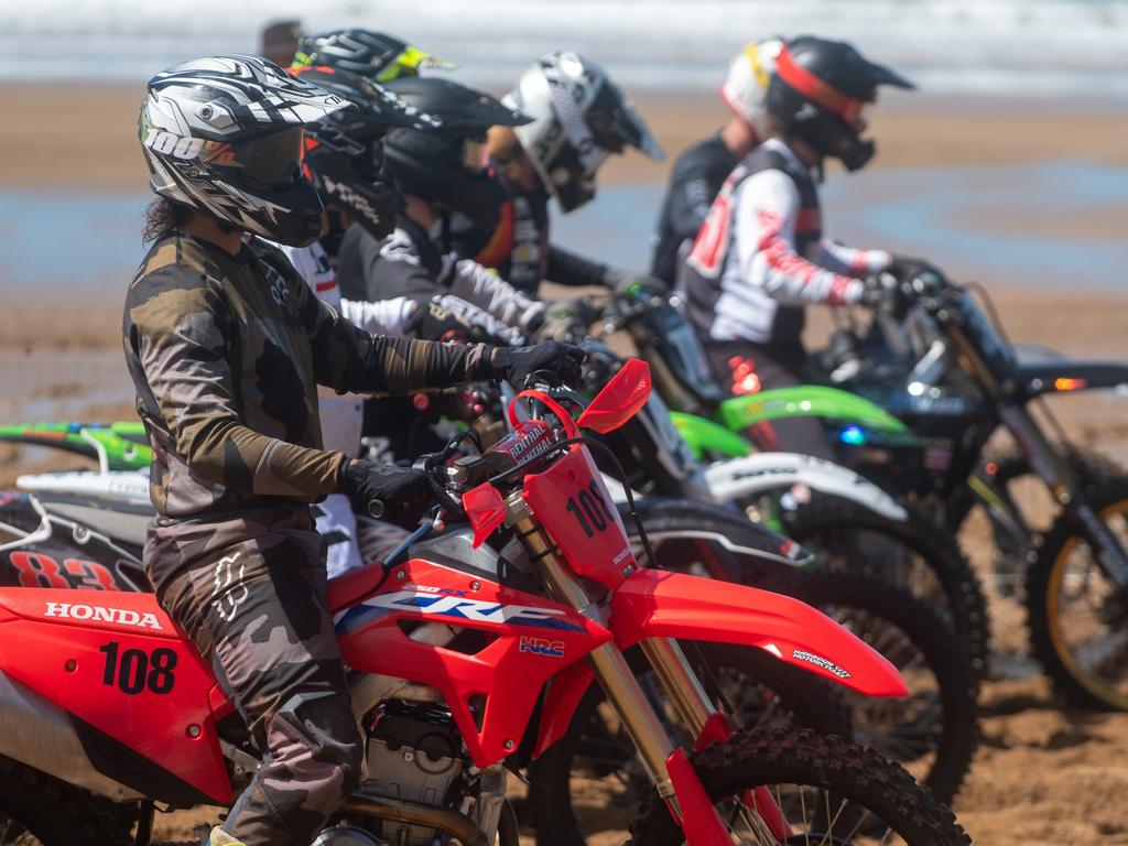 Motorcycle Beach Races at Grasstree Beach Sunday 27 August 2023 Picture: Michaela Harlow