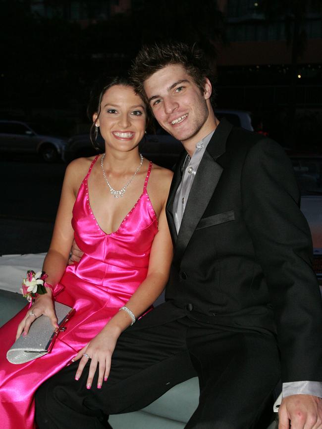 Emmanuel College formal at the Gold Coast International hotel. Amelia Mack and Grant Baars (l to r).