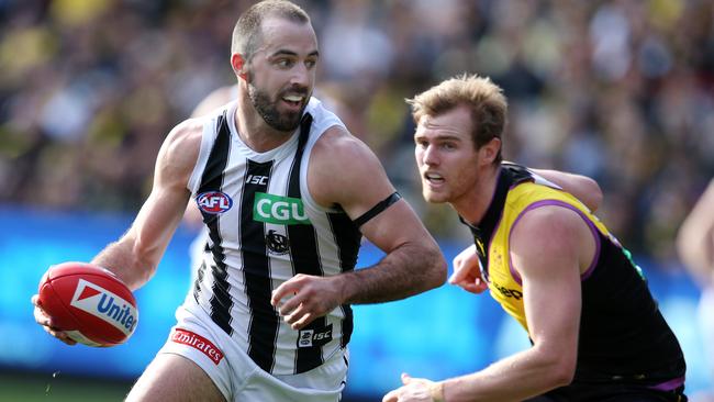 Richmond must keep Collingwood’s playmakers in check. Picture: Michael Klein