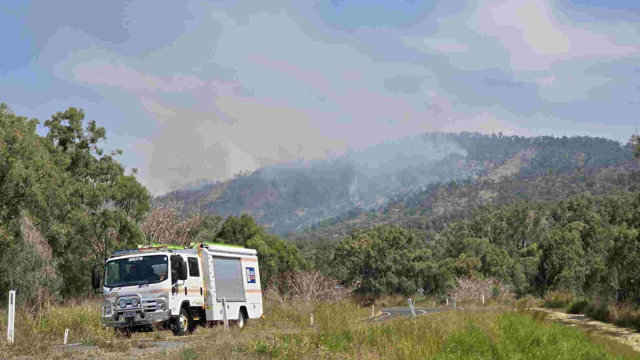 QFD fighting two fires at Mount Morgan range, Burnett Hwy | Townsville ...