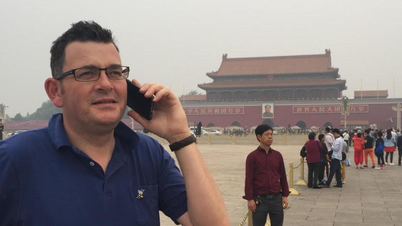 Daniel Andrews has visited China on seven occasions since becoming Victorian Premier. Picture: Supplied