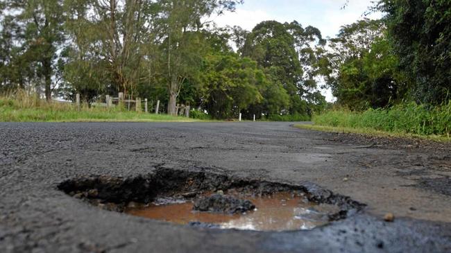 Lismore City Council has been considering a special rate variation to fix the roads. Picture: Samantha Elley