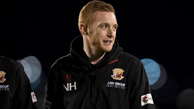 Hume City coach Nick Hegarty. Picture: Andy Brownbill