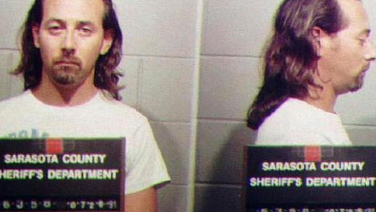 Police mug shots of Paul Reubens.